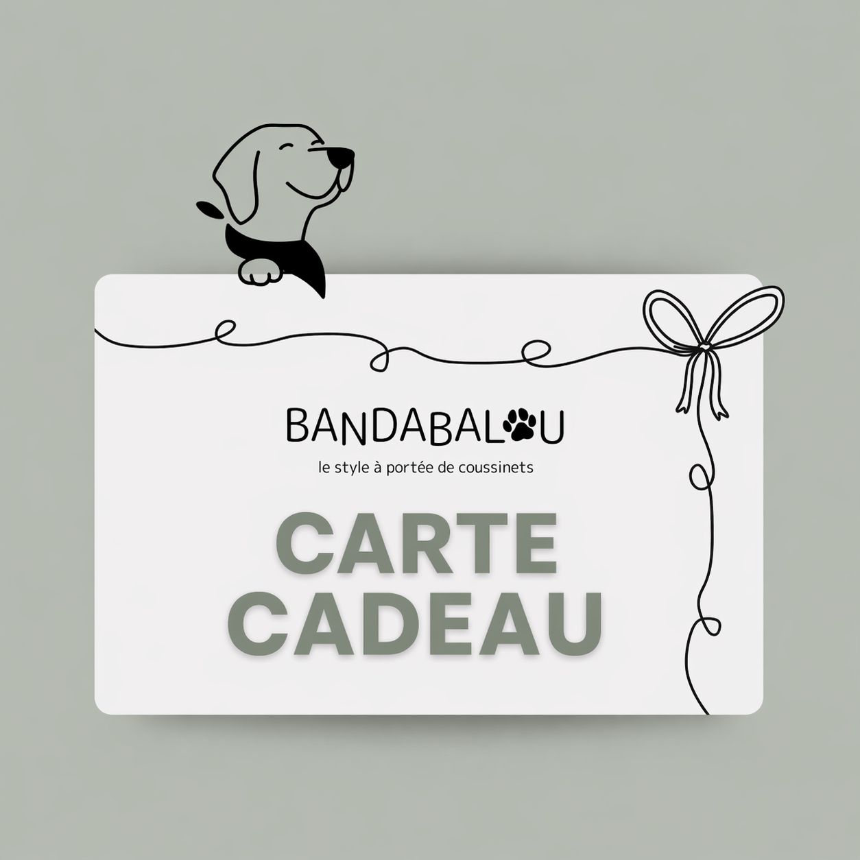 Carte cadeau — Banda.Balou